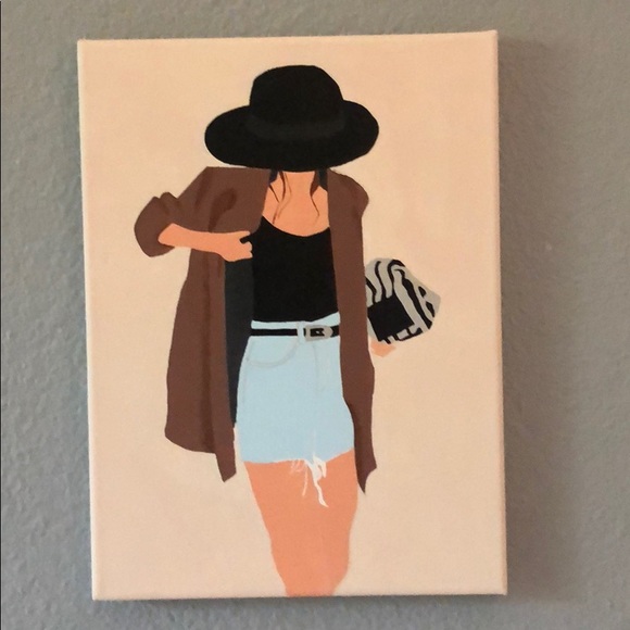 9 x 12 Handpainted Canvas - Picture 3 of 5